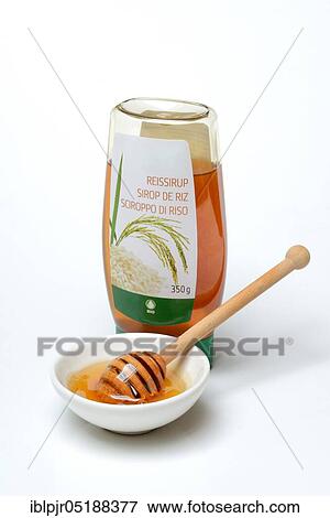Rice syrup in bottle and bowl, rice honey View Large Photo Image Stock Photo - Rice syrup in bottle and bowl, rice honey. Fotosearch