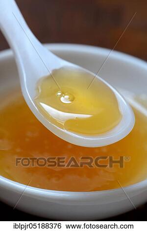 Stock Photograph - Rice syrup, rice honey. Fotosearch