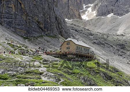 Rifugio Vicenza, Rifugio Vincenza al Sasso Lungo, Dolomites, Province of South Tyrol, Italy, Europe View Large Photo Image Stock Image - Rifugio Vicenza, Rifugio Vincenza al Sasso Lungo, Dolomites, Province of South Tyrol, Italy, Europe. Fotosearch