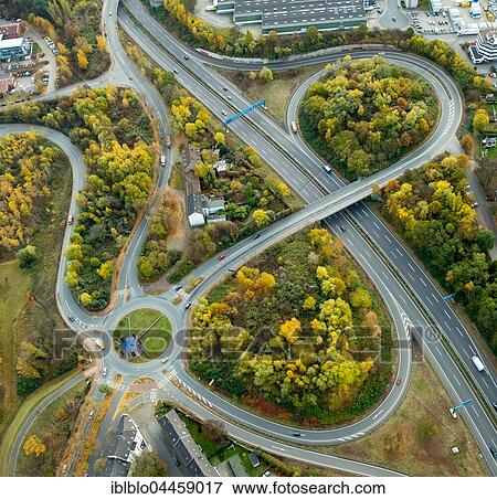 Roundabout, Stahlhalla sculpture, Kohlenstraße, Oviedo-Ring, city motorway, Bochum, Ruhr district, North Rhine-Westphalia, Germany, Europe View Large Photo Image Stock Photo - Roundabout, Stahlhalla sculpture, Kohlenstraße, Oviedo-Ring, city motorway, Bochum, Ruhr district, North Rhine-Westphalia, Germany, Europe. Fotosearch