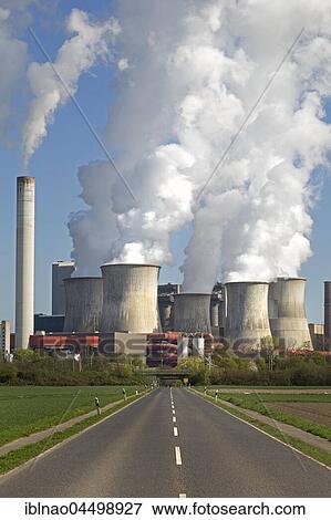 RWE lignite power plant, Niederaußem, Bergheim, Rhineland, North Rhine-Westphalia, Germany, Europe View Large Photo Image Stock Photo - RWE lignite power plant, Niederaußem, Bergheim, Rhineland, North Rhine-Westphalia, Germany, Europe. Fotosearch