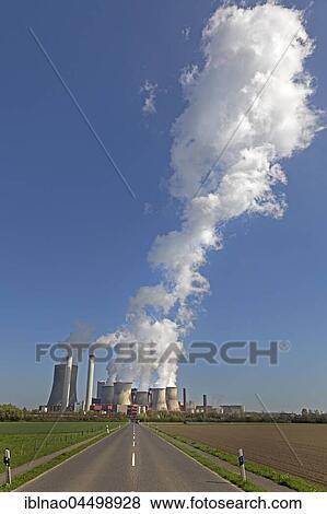RWE lignite power plant, Niederaußem, Bergheim, Rhineland, North Rhine-Westphalia, Germany, Europe View Large Photo Image Stock Photo - RWE lignite power plant, Niederaußem, Bergheim, Rhineland, North Rhine-Westphalia, Germany, Europe. Fotosearch