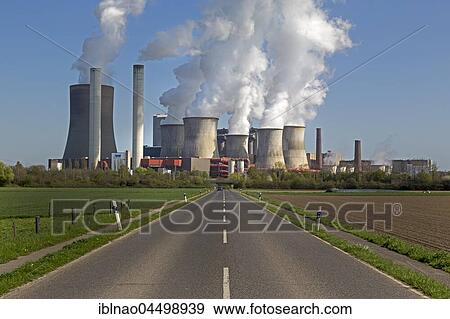 RWE lignite power plant, Niederaußem, Bergheim, Rhineland, North Rhine-Westphalia, Germany, Europe View Large Photo Image Stock Photo - RWE lignite power plant, Niederaußem, Bergheim, Rhineland, North Rhine-Westphalia, Germany, Europe. Fotosearch