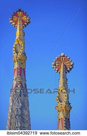 Sagrada Familia towers, Barcelona, Catalonia, Spain, Europe View Large Photo Image Stock Photo - Sagrada Familia towers, Barcelona, Catalonia, Spain, Europe. Fotosearch