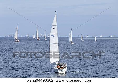 Sailboats, Kieler Woche, Kiel, Schleswig-Holstein, Germany, Europe View Large Photo Image Stock Image - Sailboats, Kieler Woche, Kiel, Schleswig-Holstein, Germany, Europe. Fotosearch