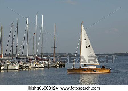 Sailing boat and marina, Baltic resort Rerik, Mecklenburg-Western Pomerania, Germany, Europe View Large Photo Image Picture - Sailing boat and marina, Baltic resort Rerik, Mecklenburg-Western Pomerania, Germany, Europe. Fotosearch