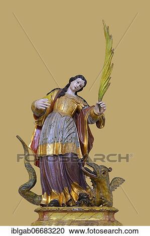 Saint Margarethe statue, Our Lady of the Assumption Church, Alte, Loule, Algarve, Portugal, Europe View Large Photo Image Stock Image - Saint Margarethe statue, Our Lady of the Assumption Church, Alte, Loule, Algarve, Portugal, Europe. Fotosearch