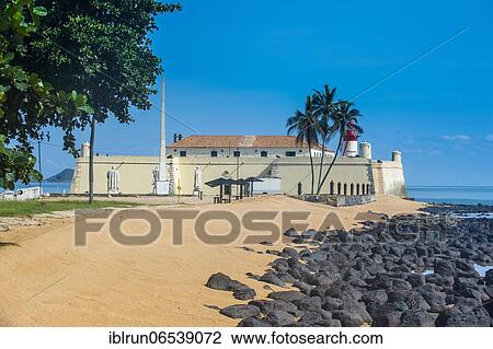 San Sebastian Fort, city of Sao Tome, Sao Tome and Principe, Atlantic ocean, Africa View Large Photo Image Stock Image - San Sebastian Fort, city of Sao Tome, Sao Tome and Principe, Atlantic ocean, Africa. Fotosearch