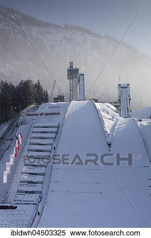 Schattenberg Skischanze, ski jump, Erdinger Arena, Oberstdorf, Allgäu, Bavaria, Germany, Europe View Large Photo Image Stock Photography - Schattenberg Skischanze, ski jump, Erdinger Arena, Oberstdorf, Allgäu, Bavaria, Germany, Europe. Fotosearch