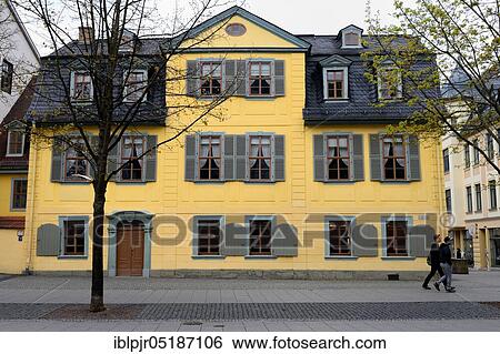 Schiller House, residence of Friedrich Schiller, Weimar, Thuringia, Germany, Europe View Large Photo Image Stock Photograph - Schiller House, residence of Friedrich Schiller, Weimar, Thuringia, Germany, Europe. Fotosearch