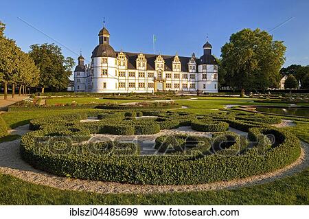 Schloss Neuhaus, Weser Renaissance, Paderborn, East Westphalia-Lippe, North Rhine-Westphalia, Germany, Europe View Large Photo Image Stock Photo - Schloss Neuhaus, Weser Renaissance, Paderborn, East Westphalia-Lippe, North Rhine-Westphalia, Germany, Europe. Fotosearch