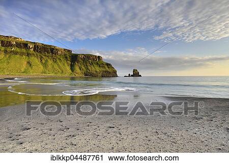 Sea and beach in Talisker Bay, cliffs and rocks, Isle of Skye, Scotland, United Kingdom, United Kingdom, Europe View Large Photo Image Stock Image - Sea and beach in Talisker Bay, cliffs and rocks, Isle of Skye, Scotland, United Kingdom, United Kingdom, Europe. Fotosearch