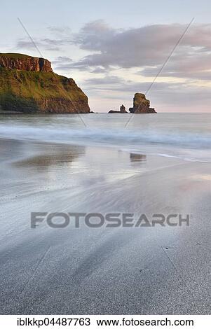 Sea and beach in Talisker Bay, cliffs and rocks, Isle of Skye, Scotland, United Kingdom, Europe View Large Photo Image Stock Image - Sea and beach in Talisker Bay, cliffs and rocks, Isle of Skye, Scotland, United Kingdom, Europe. Fotosearch