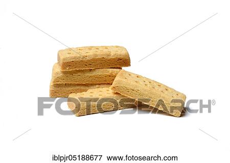 Stock Photo - Shortcrust pastry, shortcrust fingers, English butter pastry. Fotosearch