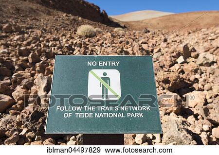 Sign trespassing prohibited in front of boulders, Teide national park, Parque Nacional de las Cañadas del Teide, Tenerife, Canary Islands, Spain, Europe View Large Photo Image Stock Photo - Sign trespassing prohibited in front of boulders, Teide national park, Parque Nacional de las Cañadas del Teide, Tenerife, Canary Islands, Spain, Europe. Fotosearch