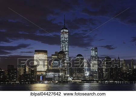 Skyline, Dawn, New York, USA, North America View Large Photo Image Stock Image - Skyline, Dawn, New York, USA, North America. Fotosearch