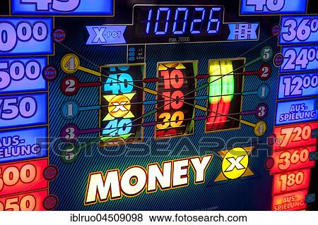 Stock Photo - Slot machine, Düsseldorf, North Rhine-Westphalia, Germany, Europe. Fotosearch