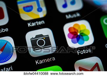 Smartphone screen displaying Maps, Photos, and Camera Apps in detail View Large Photo Image Stock Photo - Smartphone screen displaying Maps, Photos, and Camera Apps in detail. Fotosearch