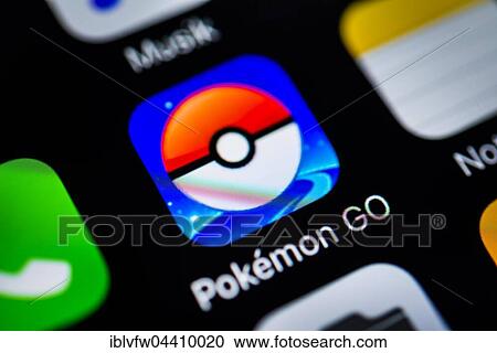 Smartphone screen with Pokémon Go app icon in detail View Large Photo Image Stock Image - Smartphone screen with Pokémon Go app icon in detail. Fotosearch