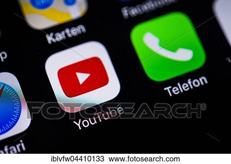 Smartphone screen with Youtube and Phone app icons in detail View Large Photo Image Stock Image - Smartphone screen with Youtube and Phone app icons in detail. Fotosearch