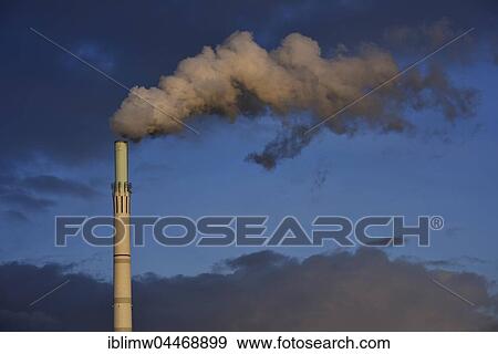 Smoke from chimney, EnBW power plant and waste incineration plant in Stuttgart-Münster, Stuttgart, Baden-Württemberg, Germany, Europe View Large Photo Image Stock Photo - Smoke from chimney, EnBW power plant and waste incineration plant in Stuttgart-Münster, Stuttgart, Baden-Württemberg, Germany, Europe. Fotosearch