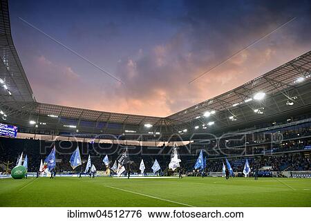 Soccer match opening, flags, Wirsol Rhein-Neckar-Arena, Sinsheim, Baden-Württemberg, Germany, Europe View Large Photo Image Stock Photograph - Soccer match opening, flags, Wirsol Rhein-Neckar-Arena, Sinsheim, Baden-Württemberg, Germany, Europe. Fotosearch