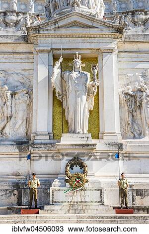 Soldiers guarding tomb of the unknown soldier, Monumento Nazionale a Vittorio Emanuele II, Vittoriano, Altare della Patria, National Monument to Victor Emmanuel II, Piazza di Venezia, Rome, Lazio, Italy, Europe View Large Photo Image Stock Image - Soldiers guarding tomb of the unknown soldier, Monumento Nazionale a Vittorio Emanuele II, Vittoriano, Altare della Patria, National Monument to Victor Emmanuel II, Piazza di Venezia, Rome, Lazio, Italy, Europe. Fotosearch