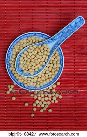 Stock Photo - Soybeans in shell, Glycine max. Fotosearch