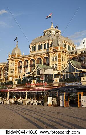 Spa hotel, promenade, Scheveningen, The Hague, Holland, Netherlands View Large Photo Image Stock Photo - Spa hotel, promenade, Scheveningen, The Hague, Holland, Netherlands. Fotosearch