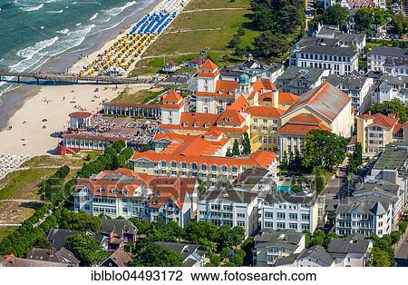 Spa house, Baltic seaside resort Binz, Baltic coast, Mecklenburg-Western Pomerania, Germany, Europe View Large Photo Image Stock Image - Spa house, Baltic seaside resort Binz, Baltic coast, Mecklenburg-Western Pomerania, Germany, Europe. Fotosearch