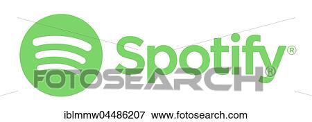 Spotify Logo View Large Photo Image Stock Photo - Spotify Logo. Fotosearch
