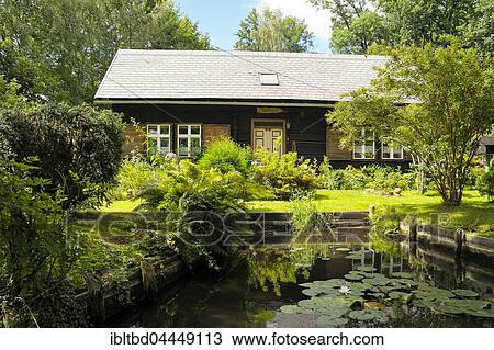 Spreewald house on Fließ river, Lehde district, Lübbenau, Spreewald, Spreewald Nature Reserve and Biosphere Reserve, Brandenburg, Germany, Europe View Large Photo Image Stock Image - Spreewald house on Fließ river, Lehde district, Lübbenau, Spreewald, Spreewald Nature Reserve and Biosphere Reserve, Brandenburg, Germany, Europe. Fotosearch
