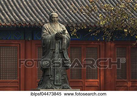 Statue of Confucius, Confucius Temple, Beijing, China, Asia View Large Photo Image Stock Photography - Statue of Confucius, Confucius Temple, Beijing, China, Asia. Fotosearch