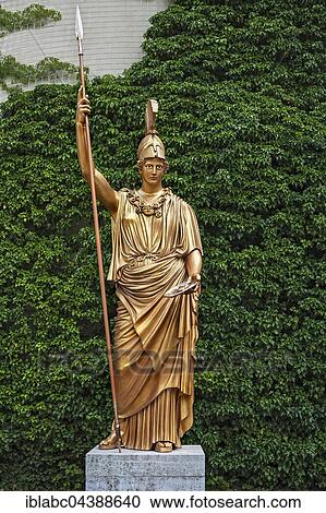 Statue of Pallas Athena, courtyard of the Glyptothek, Munich, Bavaria, Germany, Europe View Large Photo Image Stock Image - Statue of Pallas Athena, courtyard of the Glyptothek, Munich, Bavaria, Germany, Europe. Fotosearch