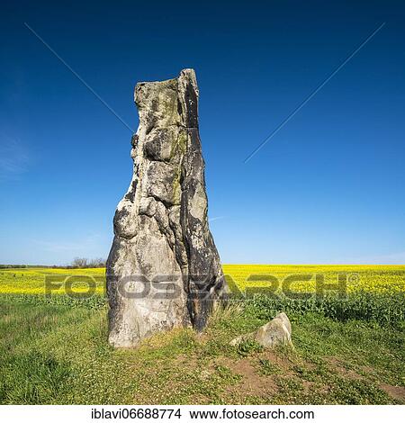 Stone virgin, Dölau virgin, second largest menhir in Central Europe, Halle (Saale), Saxony-Anhalt, Germany, Europe View Large Photo Image Picture - Stone virgin, Dölau virgin, second largest menhir in Central Europe, Halle (Saale), Saxony-Anhalt, Germany, Europe. Fotosearch