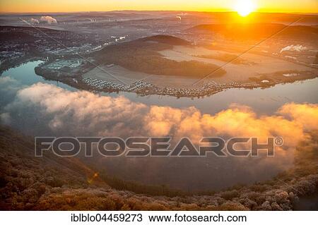 Sunrise over Lake Harkort, Ruhr district, North Rhine-Westphalia, Germany, Europe View Large Photo Image Stock Image - Sunrise over Lake Harkort, Ruhr district, North Rhine-Westphalia, Germany, Europe. Fotosearch