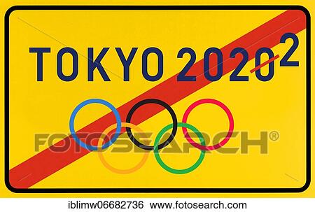 Symbolic image further postponement to 2022 or cancellation of the 2020 Summer Olympics in Tokyo due to coronavirus, Sars-CoV-2, Covid-19, Germany, Europe View Large Photo Image Stock Photograph - Symbolic image further postponement to 2022 or cancellation of the 2020 Summer Olympics in Tokyo due to coronavirus, Sars-CoV-2, Covid-19, Germany, Europe. Fotosearch