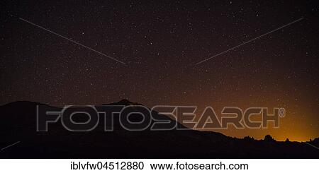 Teide vulcano with starry sky, night scene, Los Roques de Garcia, Las Canas, Teide vulcano National Park, Tenerife, Canary Islands, Spain, Europe View Large Photo Image Stock Image - Teide vulcano with starry sky, night scene, Los Roques de Garcia, Las Canas, Teide vulcano National Park, Tenerife, Canary Islands, Spain, Europe. Fotosearch