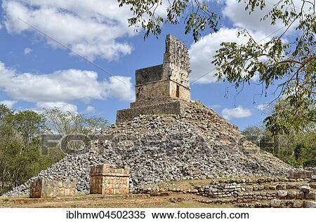 Templo Mirador, historic Mayan city Labna, Yucatan State, Mexico, Central America View Large Photo Image Stock Photography - Templo Mirador, historic Mayan city Labna, Yucatan State, Mexico, Central America. Fotosearch