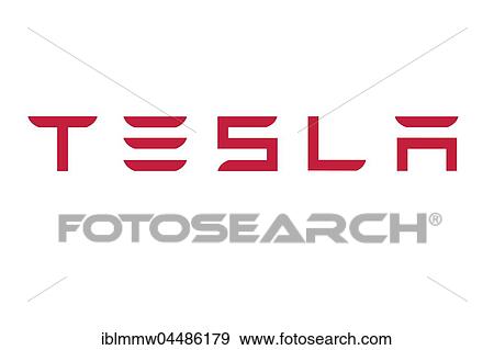 Stock Photo - Tesla Logo. Fotosearch