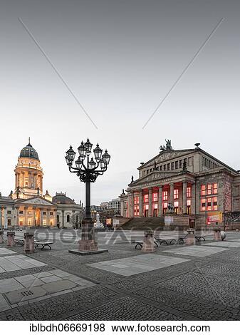 The Gendarmenmarkt with the German Cathedral and the Concert Hall in Berlin Mitte, Berlin 2020 View Large Photo Image Stock Photo - The Gendarmenmarkt with the German Cathedral and the Concert Hall in Berlin Mitte, Berlin 2020. Fotosearch