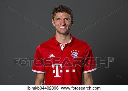 Stock Photograph - Thomas Müller of FC Bayern Munich, August 10. 2016, Munich, Germany, Europe. Fotosearch