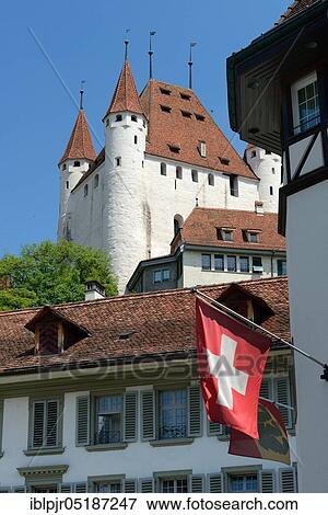 Thun ( Schloss Thun) Canton of Bern, Switzerland, Europe View Large Photo Image Stock Photo - Thun ( Schloss Thun) Canton of Bern, Switzerland, Europe. Fotosearch
