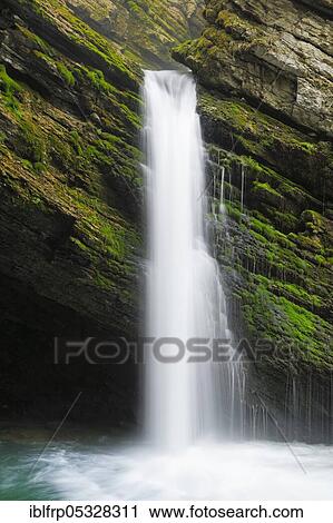 Stock Image - Thur Waterfalls, St. Gallen, Switzerland,, Europe. Fotosearch