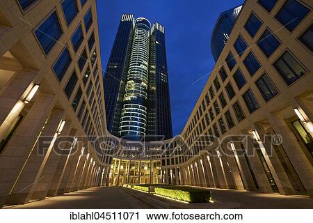 Tower 185 at night, Frankfurt, Hesse, Germany, Europe View Large Photo Image Stock Image - Tower 185 at night, Frankfurt, Hesse, Germany, Europe. Fotosearch