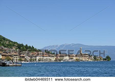 Townscape, Salo on Lake Garda, Lombardy, Italy, Europe View Large Photo Image Stock Image - Townscape, Salo on Lake Garda, Lombardy, Italy, Europe. Fotosearch