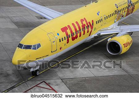 Tuifly, airplane at the roll-up area, Düsseldorf-International Airport, Düsseldorf, North Rhine-Westphalia, Germany, Europe View Large Photo Image Stock Image - Tuifly, airplane at the roll-up area, Düsseldorf-International Airport, Düsseldorf, North Rhine-Westphalia, Germany, Europe. Fotosearch