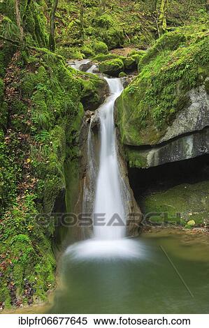 Stock Photography - Twannbach Gorge, Bern, Switzerland, Europe. Fotosearch