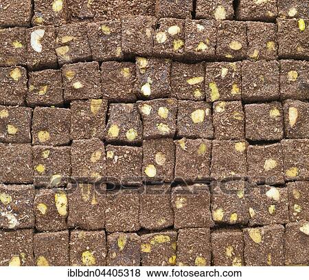 Stock Photo - Typical Turkish chocolate delights, on display at the Grand Bazaar, Istanbul, Turkey, Asia. Fotosearch