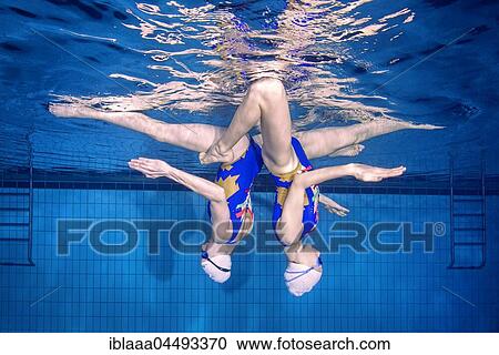 Underwater view of Synchronized Swimming, Ukraine, Europe View Large Photo Image Stock Image - Underwater view of Synchronized Swimming, Ukraine, Europe. Fotosearch